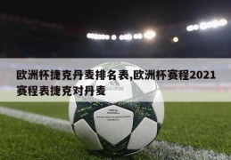 欧洲杯捷克丹麦排名表,欧洲杯赛程2021赛程表捷克对丹麦