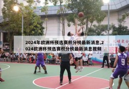 2024年欧洲杯预选赛积分榜最新消息,2024欧洲杯预选赛积分榜最新消息视频