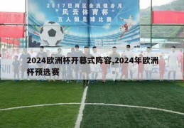 2024欧洲杯开幕式阵容,2024年欧洲杯预选赛