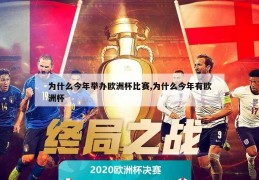 为什么今年举办欧洲杯比赛,为什么今年有欧洲杯